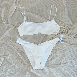 White L.A Pacsun Swims